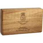 HMAS Coonawarra Tasmanian Blackwood Medal Display Box Image 0 