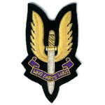  SASR Bullion Pocket Badge Superb Special Air Service Regiment (SASR) Bullion Pocket Badge perfect for your Blazer, bag or where you want a stylish badge, order now from the military specialists. Approximate size 80x80mm. Secur