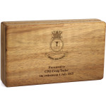 HMAS Diamantina (II) Tasmanian Blackwood Medal Display Box Image 0 