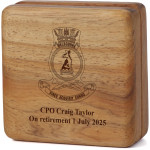  HMAS Melbourne Tasmanian Blackwood Keepsake Box