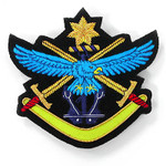  ADF Bullion Pocket Badge Superb Australian Defence Force (ADF) Bullion Pocket Badge perfect for your Blazer, bag or where you want a stylish badge, order now from the military specialists. Approximate size 80x80mm. Securely f