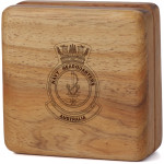Navy Headquarters Tasmanian Blackwood Keepsake Box Image 1 