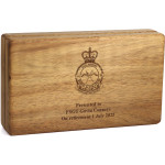  No 11 Squadron (11SQN) Tasmanian Blackwood Medal Display Box