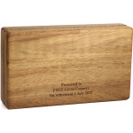  No 2 Expeditionary Health Squadron (2EHS) Tasmanian Blackwood Medal Display Box