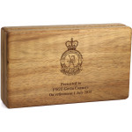  No 3 Security Forces Squadron (3SFS) Tasmanian Blackwood Medal Display Box