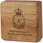 No 82 Wing (82WG) Tasmanian Blackwood Keepsake Box Image 0 
