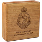 Royal Australian Army Dental Corps (RAADC) Tasmanian Blackwood Heritage Box Image 0 