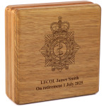 Royal Australian Army Medical Corps (RAAMC) Tasmanian Blackwood Heritage Box Image 0 