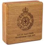 Royal Australian Chaplains Department (RAA Ch D) Tasmanian Blackwood Heritage Box Image 1 
