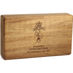  Royal Australian Electrical and Mechanical Engineers (RAEME) Tasmanian Blackwood Medal Display Box