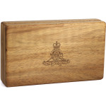  Royal Regiment of Australian Artillery (RAA) Tasmanian Blackwood Medal Display Box