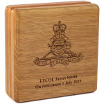  Royal Regiment of Australian Artillery (RAA) Tasmanian Blackwood Heritage Box