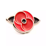  Miniature Poppy Lapel Pin