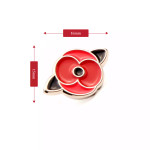  Miniature Poppy Lapel Pin