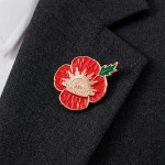  Poppy, Army Service Badge, Limited Edition Lapel Pin