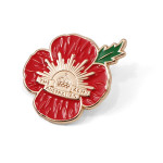  Poppy, Army Service Badge, Limited Edition Lapel Pin