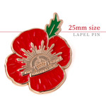  Poppy, Army Service Badge, Limited Edition Lapel Pin