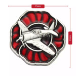  Poppy, WWII Sinbad II (Boomerang) Plane Limited Edition Lapel Pin