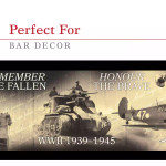 Remember WWII - War Machines Bar Runner