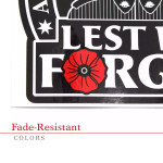  Australia Remembers Sticker