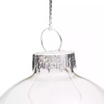  Glass Poppy Christmas Baubles