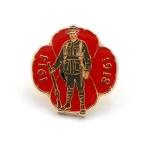 Great War Digger Poppy Badge Image 1 