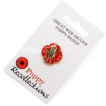 Great War Digger Poppy Badge Image 2 