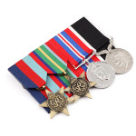  New Zealand WW2 Pacific 4 Medal Set
