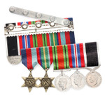  New Zealand WW2 Pacific + Defence Medal Set