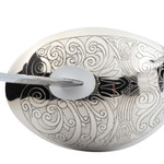  Windlass Cavalry Sword with Leather Scabbard - Stainless Steel (Queens Cypher)