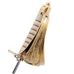  Windlass Navy Sword with Flag Rank Scabbard - Stainless Steel (Queens Cypher)