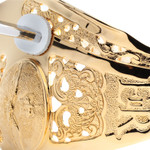  Windlass Mens Air Force Sword with Below Air Rank Scabbard - Stainless Steel (Queens Cypher)