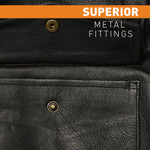  Air Force A2 Leather Flight Jacket W/Patches