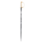  Windlass Mens Air Force Sword with Below Air Rank Scabbard - Carbon Steel (Queen Cypher)