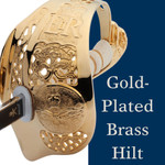  Windlass Mens Air Force Sword with Below Air Rank Scabbard - Carbon Steel (Queen Cypher)