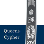  Windlass General Officers Sword with Nickel Plated Scabbard (Queens Cypher)