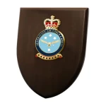 AAFC Plaque An Exceptional Australian Air Force Cadet (AAFC) Plaque order now. This beautiful plaque features a 100mm full colour enamel crest set on a 200x160mm timber finish shield. Presented in a stylish silve Image 1 