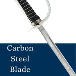  Windlass Miniature Infantry Sword with Leather Scabbard (Kings Cypher)