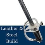  Windlass Miniature Artillery Sword with Nickel Scabbard (Kings Cypher)