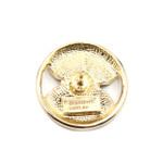  Gold-plated Purple Poppy Pin