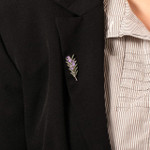  Rosemary Coloured Lapel Pin