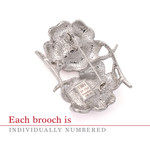  Nature of Remembrance Poppy and Native Violet Limited-Edition Brooch