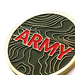  Army Medallion In Block 8th Pattern