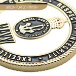  Navy Medallion In Case CIIIR