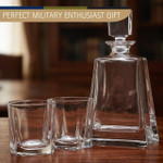  Air Force Bohemia Crystal Whisky Set CIIIR