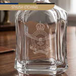  Air Force Italian Glass Decanter CIIIR
