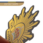  Army Rising Sun Magnet 8th Pattern