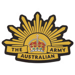  Army Rising Sun Magnet 8th Pattern