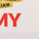  Army Rectangular Sticker 8th Pattern