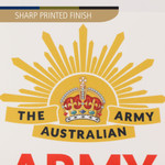  Army Rectangular Sticker 8th Pattern